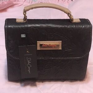 New mini all leather crossbody artesenanales